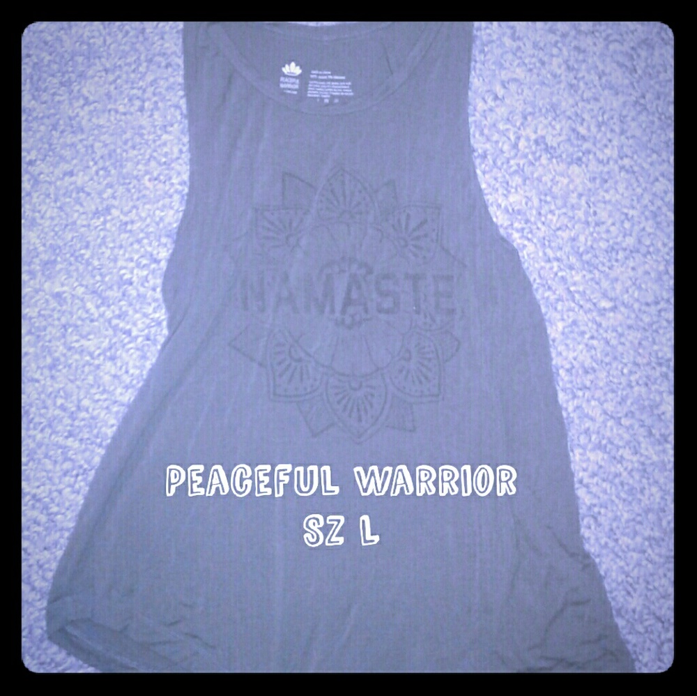 Peaceful Warrior Namaste Tanktop